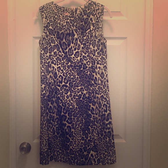 Phoebe couture leopard print cocktail dress - Picture 2 of 7